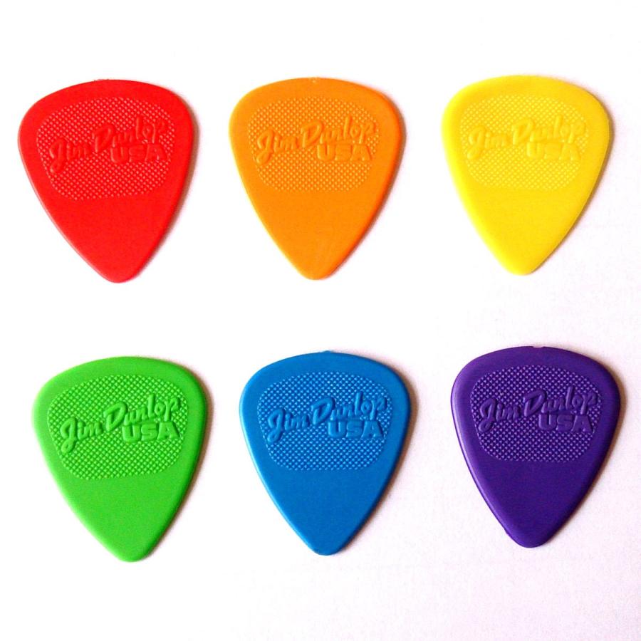 Jim Dunlop（ジムダンロップ） ギターピック Nylon Midi Standard 443R