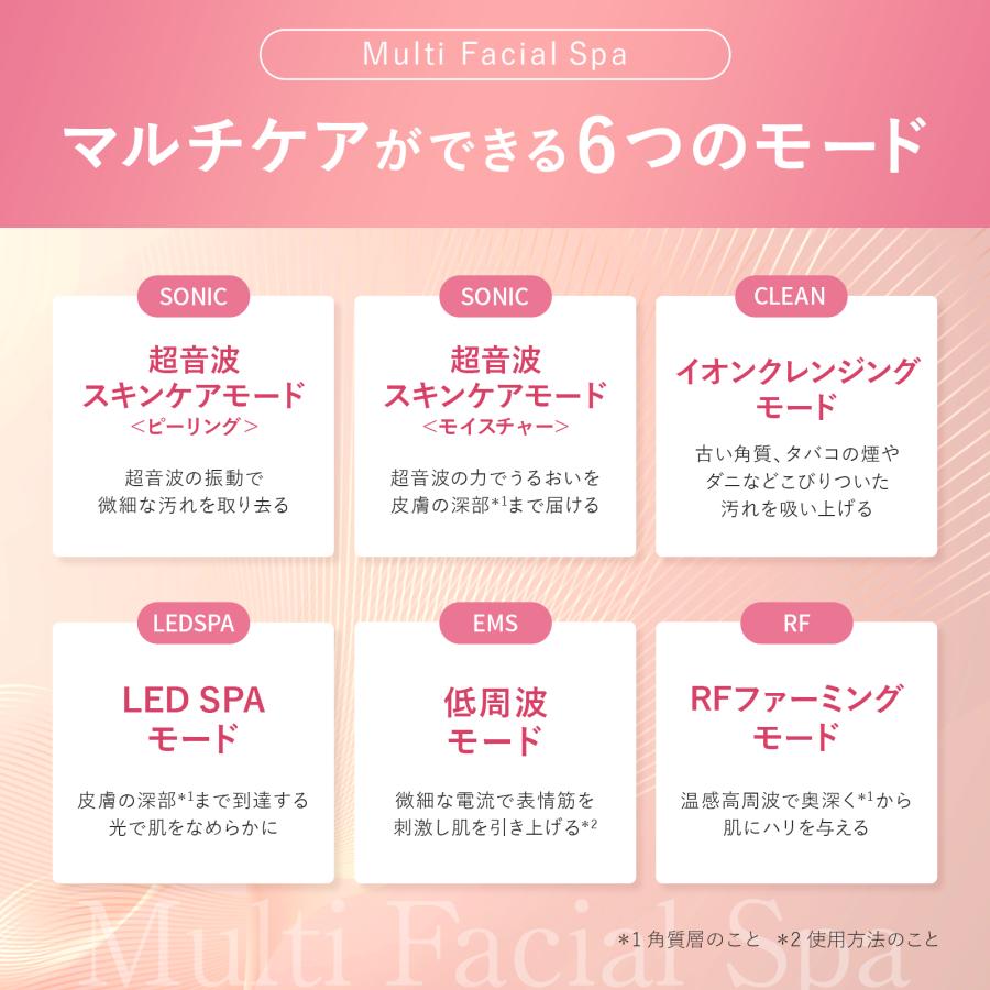 美顔器 プルエスト マルチフェイシャルスパ 美容液 セット ems rf led