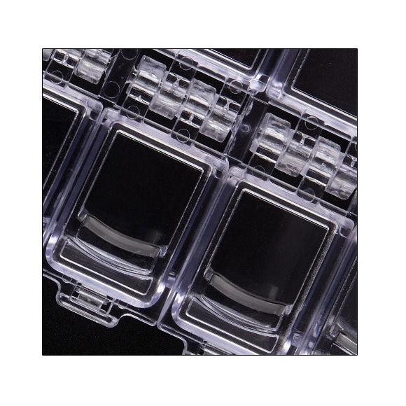 収納ケース ネイルケース ネイルパーツ収納 ラインストーン収納 クリア