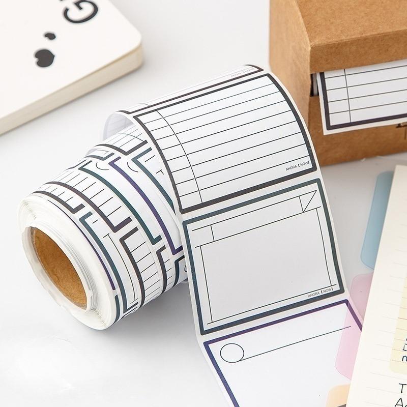 plusnao（プラスナオ） 付箋 ふせん 1ロール シール 文房具 メモ 100枚