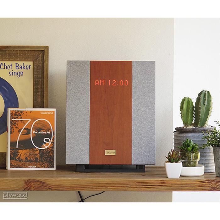 ANABAS（アナバス） スピーカー bluetooth 高音質 シーディー クロック