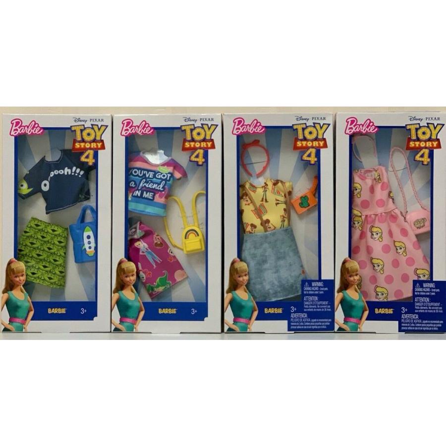 トイ・ストーリー4 BARBIE バービー人形 着せ替え 服 : スワロフスキー