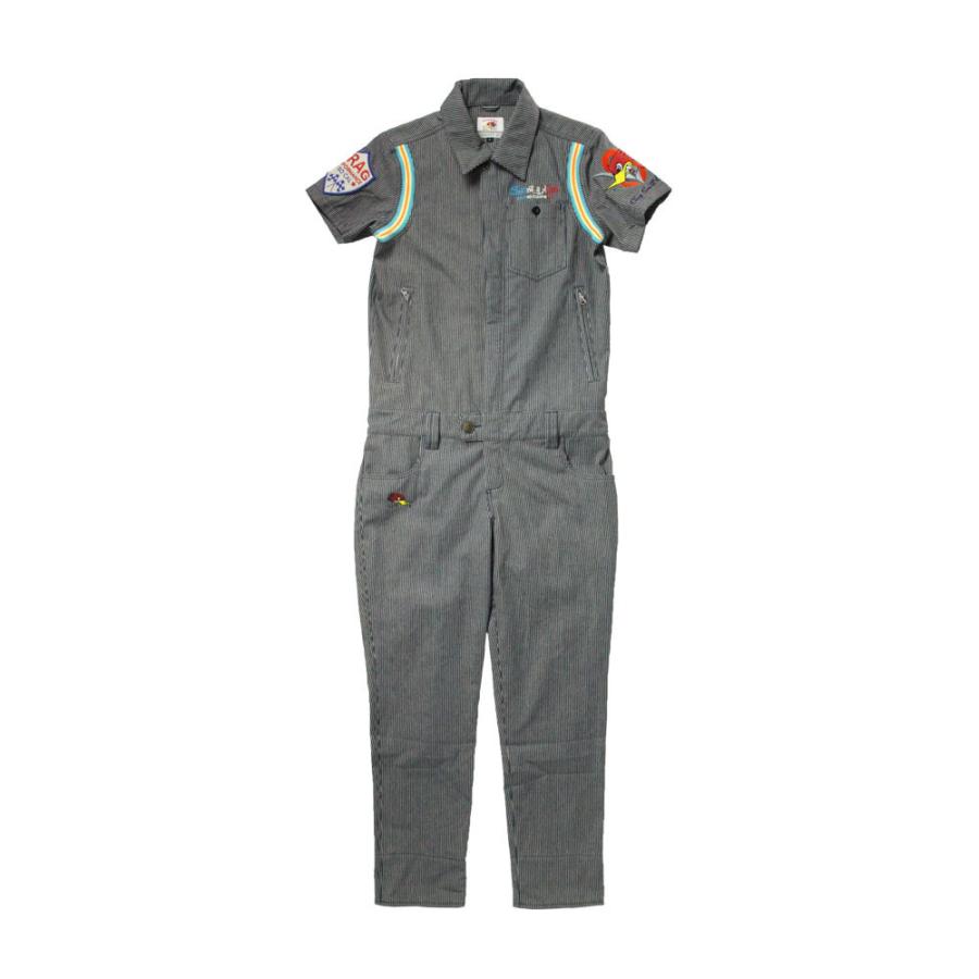 クレイスミス つなぎ メンズ 半袖 オーバーオール 作業着 おしゃれ