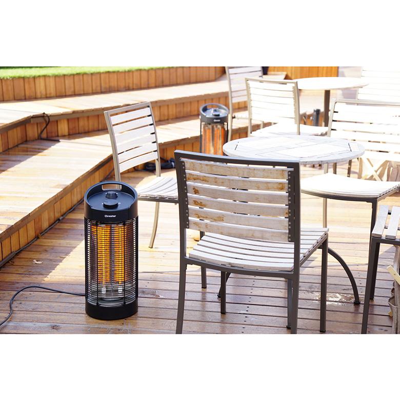 Chrester（クレスター） 暖房器具 ヒーター 1200W 防水 360° 首振り