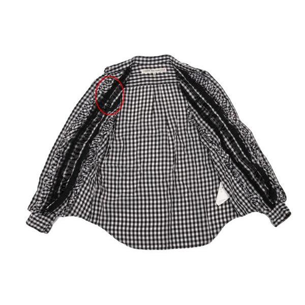 COMME des GARCONS（コムデギャルソン） ギンガムチェック裏フリル