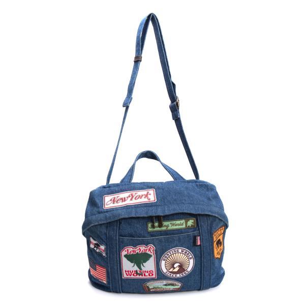 Hunting World（ハンティング・ワールド） ワッペンデニムショルダー