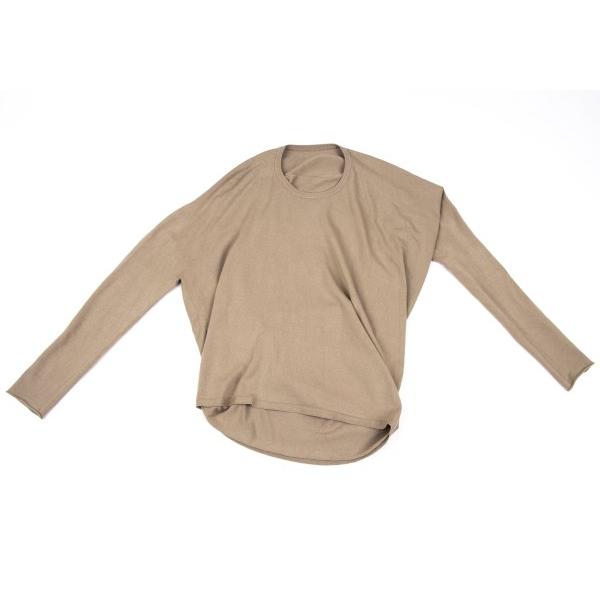 ISSEY MIYAKE（イッセイミヤケ） レーヨンポリ変形長袖カットソー