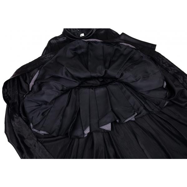 COMME des GARCONS（コムデギャルソン） サテンギャザー切替デザイン