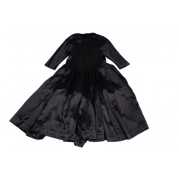 COMME des GARCONS（コムデギャルソン） サテンギャザー切替デザイン