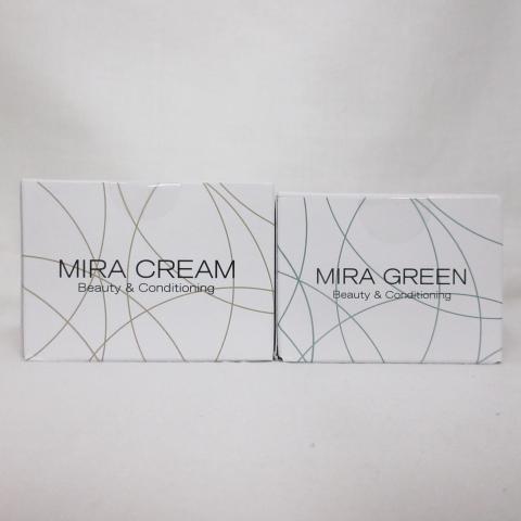 2種セット) ミラクル MIRA CREAM ミラ クリーム 50g / GREEN グリーン