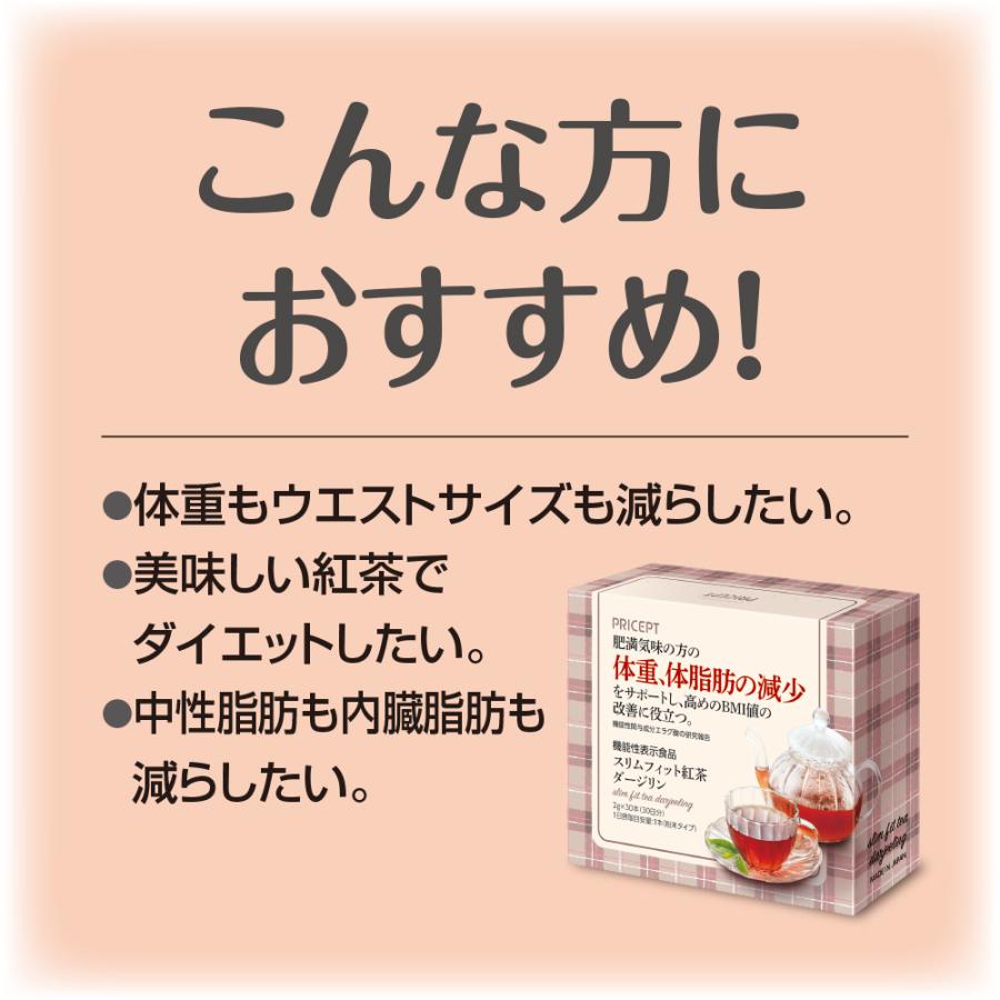 1世帯様2点まで1回限り スリムフィット紅茶ダージリン 機能性表示食品