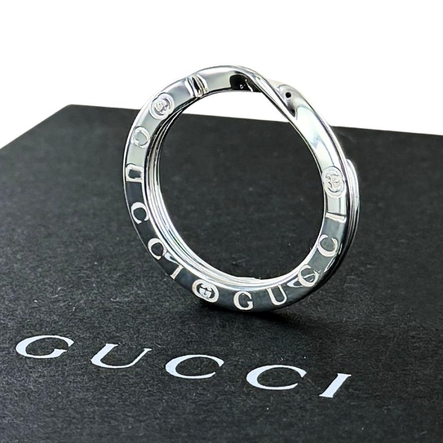 GUCCI（グッチ） キーリング インターロッキングG シルバー925
