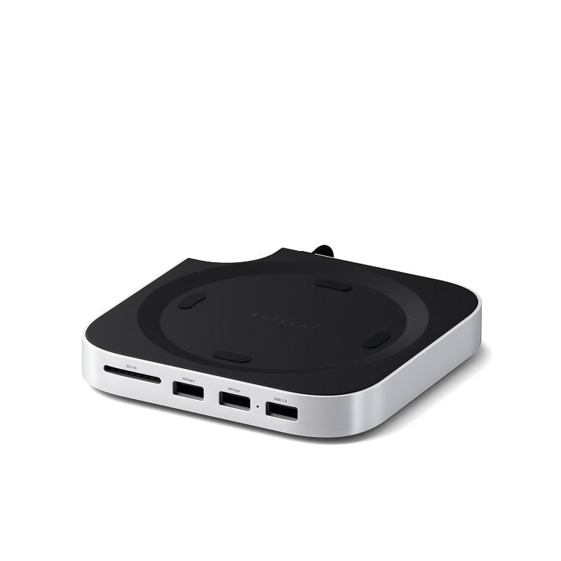 SATECHI Satechi MAC MINI M4 STAND & HUB WITH SSD ENCLOSURE