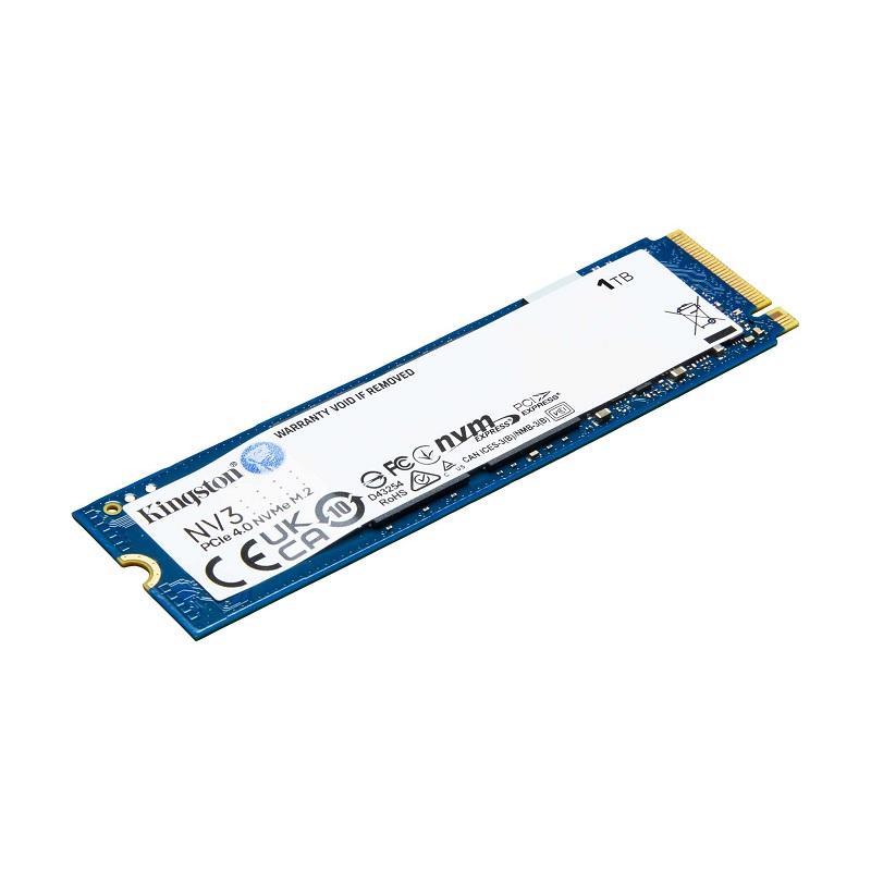 Kingston（キングストン） NV3 PCIe 4.0 x4 NVMe SSD 1TB M.2 2280