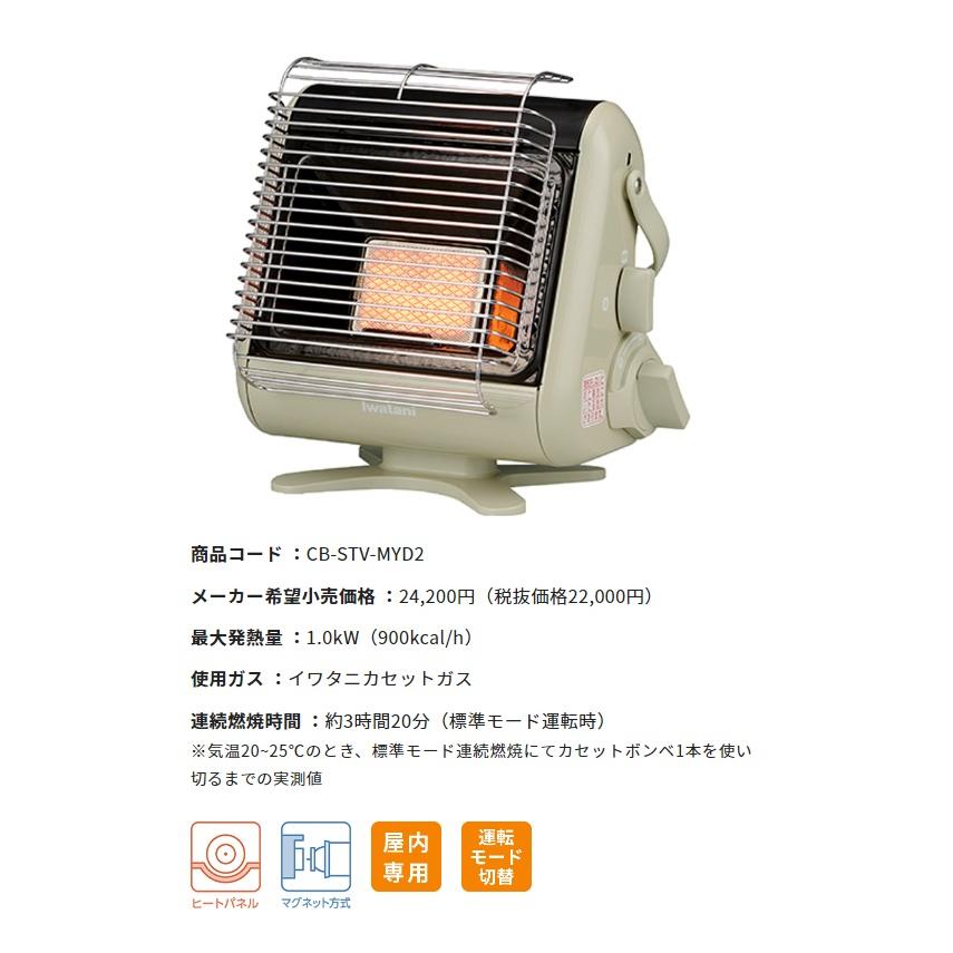マイ暖 イワタニ カセットガスストーブ CB-STV-MYD2 岩谷 IWATANI
