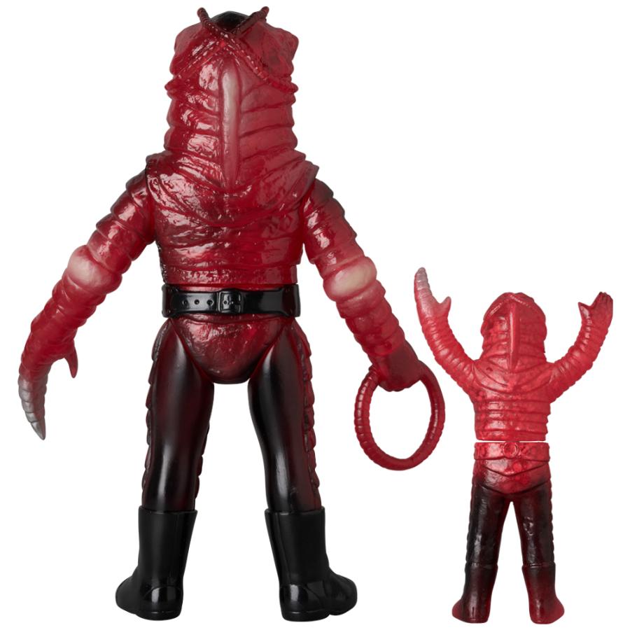 MEDICOM TOY（メディコム・トイ） ミミズ男(新色クリア)+ミニソフビ