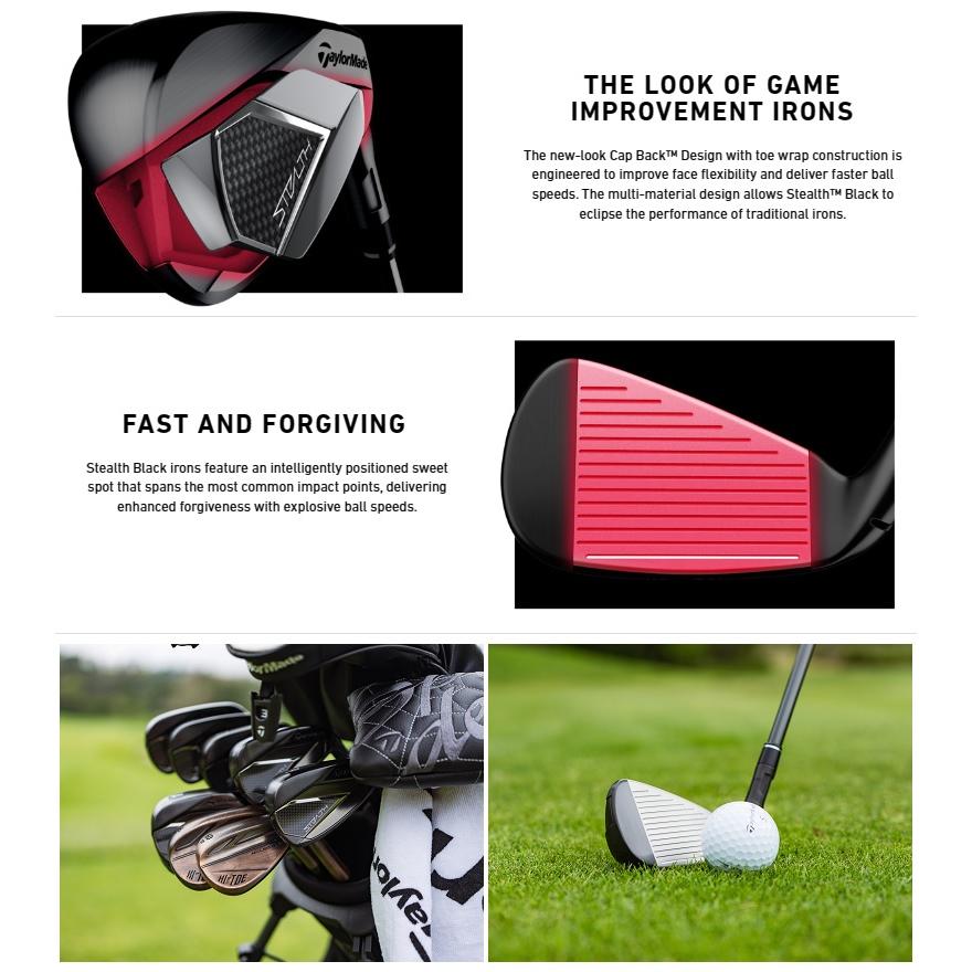 TaylorMade（テーラーメイド） TaylorMade Stealth Black Iron