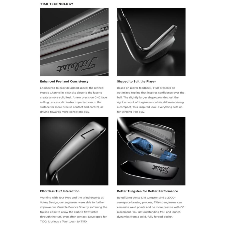 Titleist（タイトリスト） Titleist 2023 T150 Iron 2023 T150