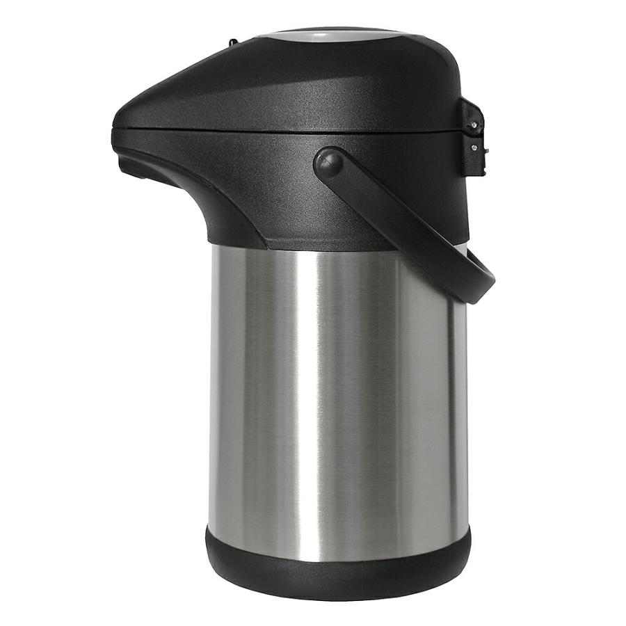 KK ステンレスエアーポット3.0L 中栓無し 屋外・屋内 ダブルステンレス