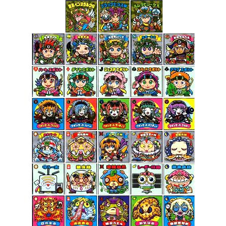 未使用品] ビックリマン シール 36弾 全33種 フルコンプ : レアモン