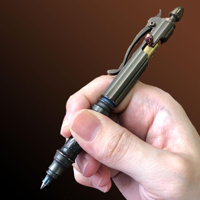 中山英俊ライフルボルトアクションボールペンーオールチタン合金仕様