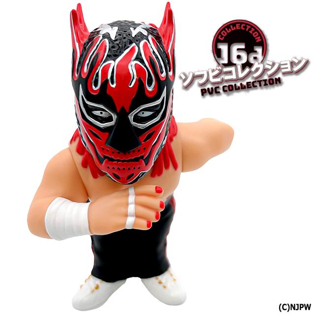 爆買 16dソフビコレクション新日本プロレス エル・デスペラード 赤