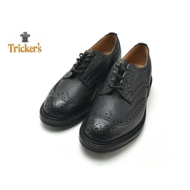 Tricker's（トリッカーズ） バートン ウィングチップ カントリーブーツ