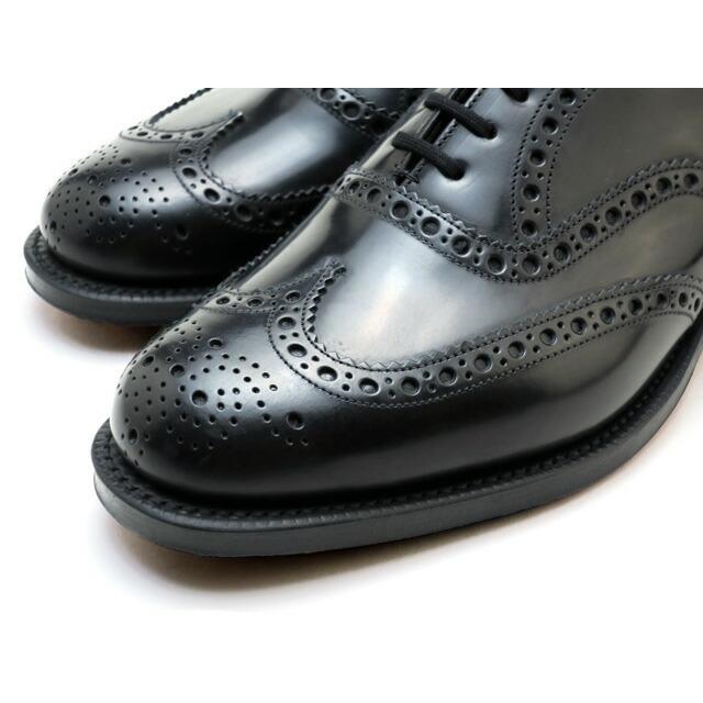 Church's（チャーチ） 靴 バーウッド ブラック ウィングチップ