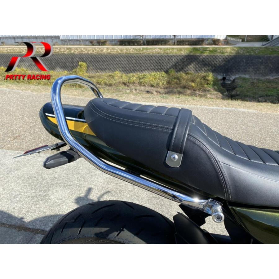 KAWASAKI Z900RS 2018年〜 Z2タイプ タンデムバー グラブバー メッキ