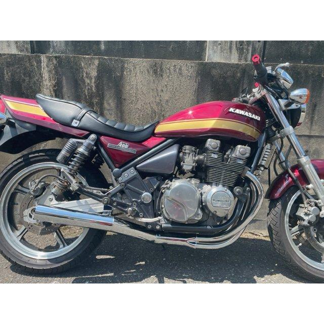 プリティー KAWASAKI SPIDER ゼファー400用 手曲げショート管 Z2タイプ