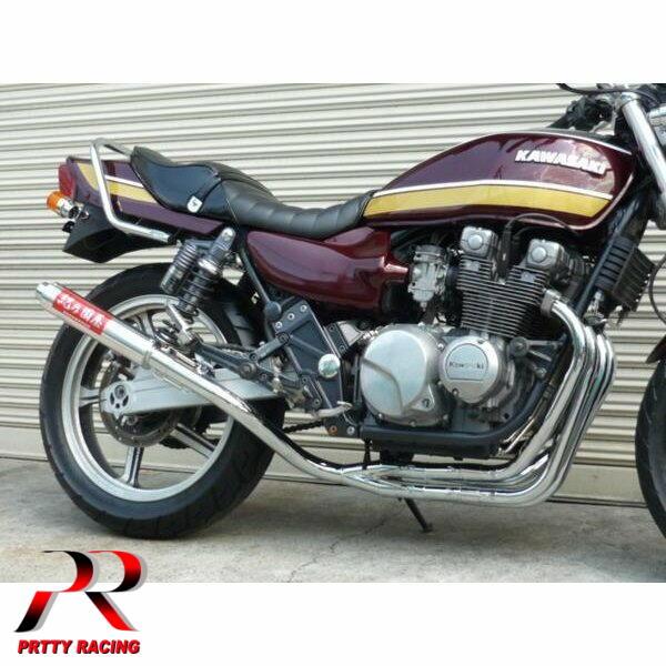 プリティ― KAWASAKI ゼファー400/χ 紀の国屋 45π 分割式 4-2-1管