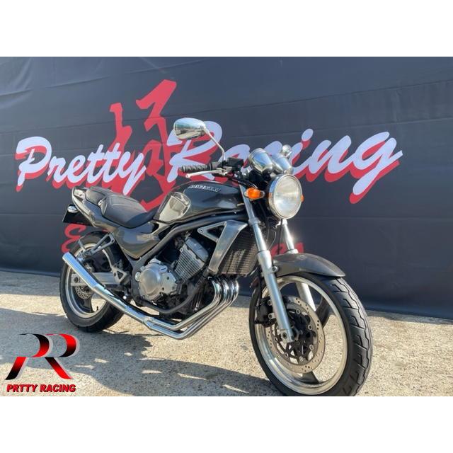 プリティー KAWASAKI バリオス1 ショート管 60π マフラー メッキ