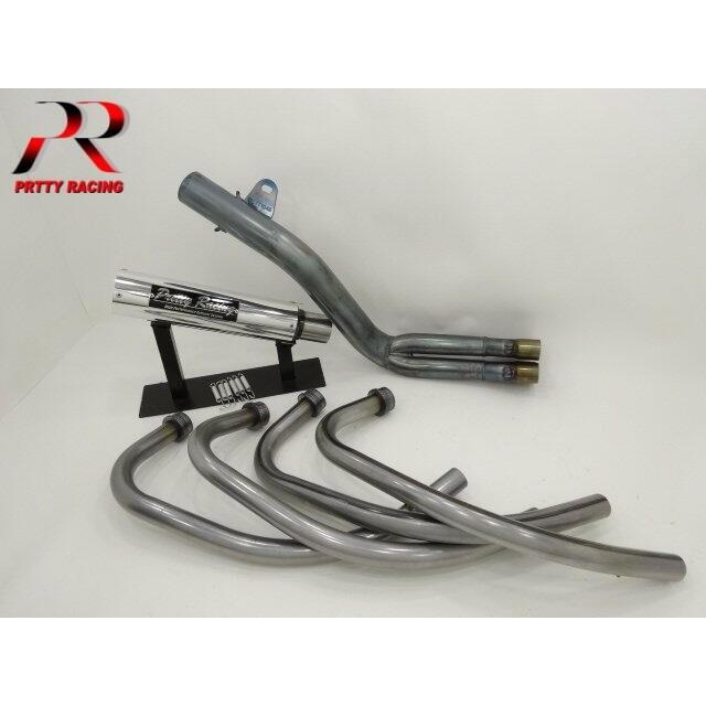 感謝セール！ KAWASAKI ゼファー400/X ガニマタブレット管 マフラー