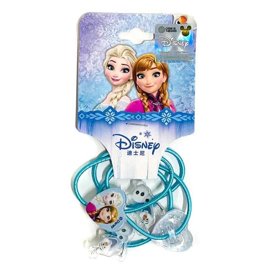 アナ雪 4P シンプル ヘアゴム ダイカット オラフ ( クリア ) 14381