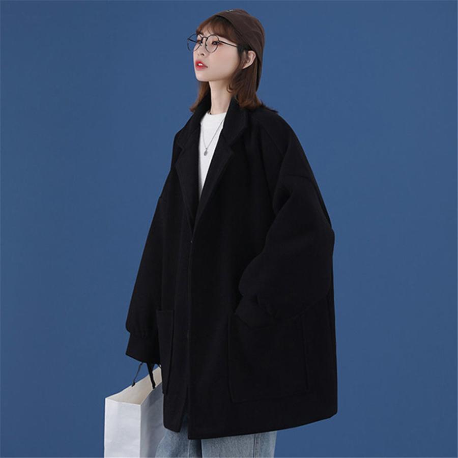 大きいサイズ レディース コート チェスターコート カシミア風 M〜4XL