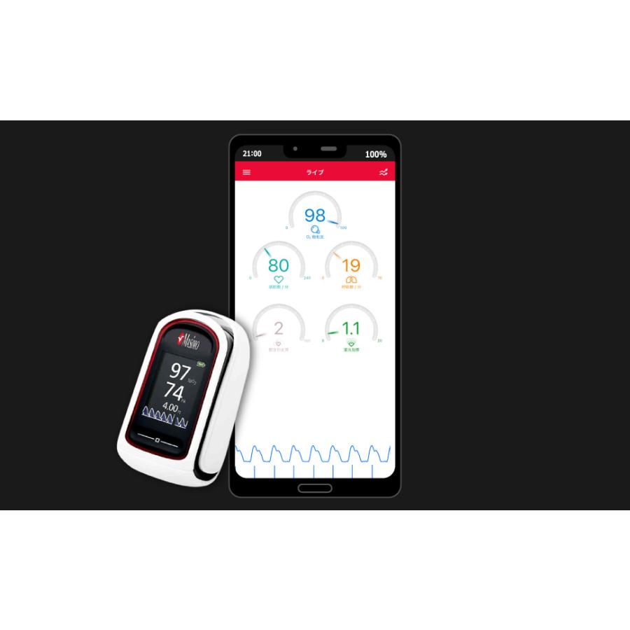 NIPRO（ニプロ） 【在庫有】高性能 マシモSETフィンガーパルスオキシ