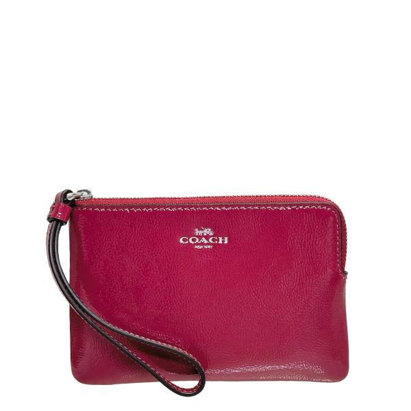 COACH（コーチ） 国内発送 ポーチ レディース 小物入れ パテントレザー