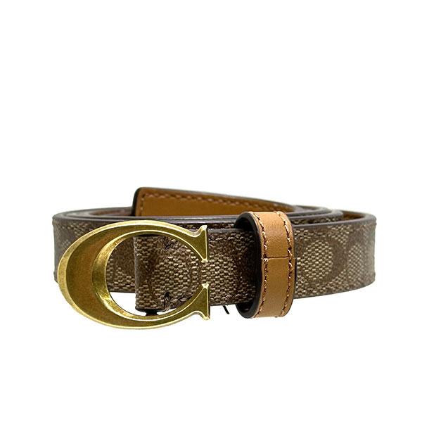 COACH（コーチ） 国内発送 ベルト レディース COACH 18MM シグネチャー