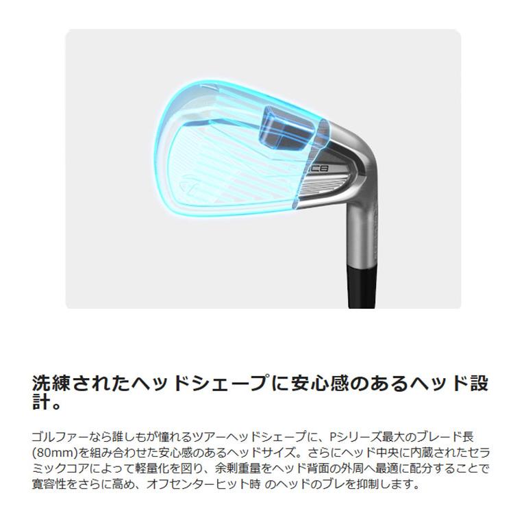 TaylorMade（テーラーメイド） New P8CB（'25）アイアン 5本セット（#6