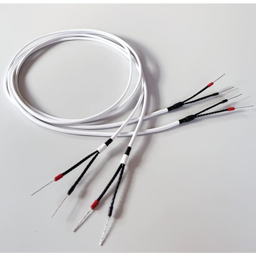 新品☆スピーカーケーブル5mペア☆RE-3W☆独立多芯＆小口径単線の強力