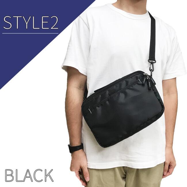 ショルダーバッグ 軽量 メンズ ショルダーバッグ 軽い 横型 ハンドル
