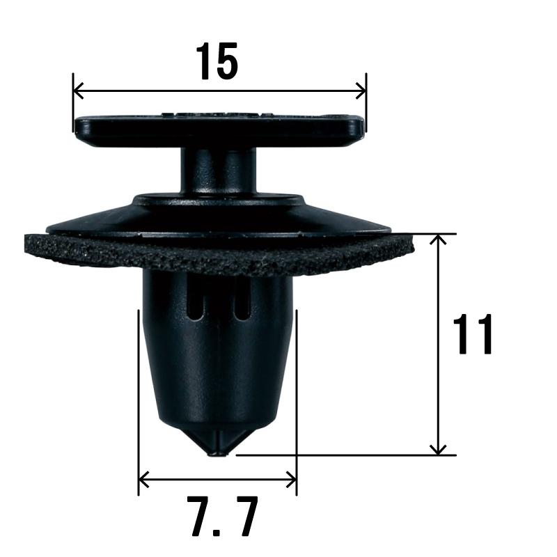 内張クリップ サイドシル ニッサン '13.12エクストレイル 純正番号