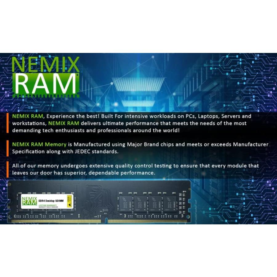 並行輸入品】 64GB (4X16GB) DDR4-2666MHz デスクトップメモリ 2Rx8