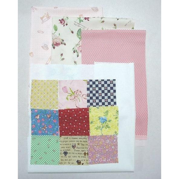 初心者向け】ハートのタペストリー【パッチワーク・制作キット