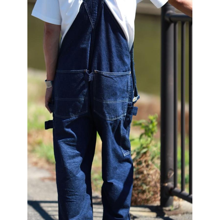 TCBジーンズ ハンディマンパンツ デニム ヒッコリー オーバーオール
