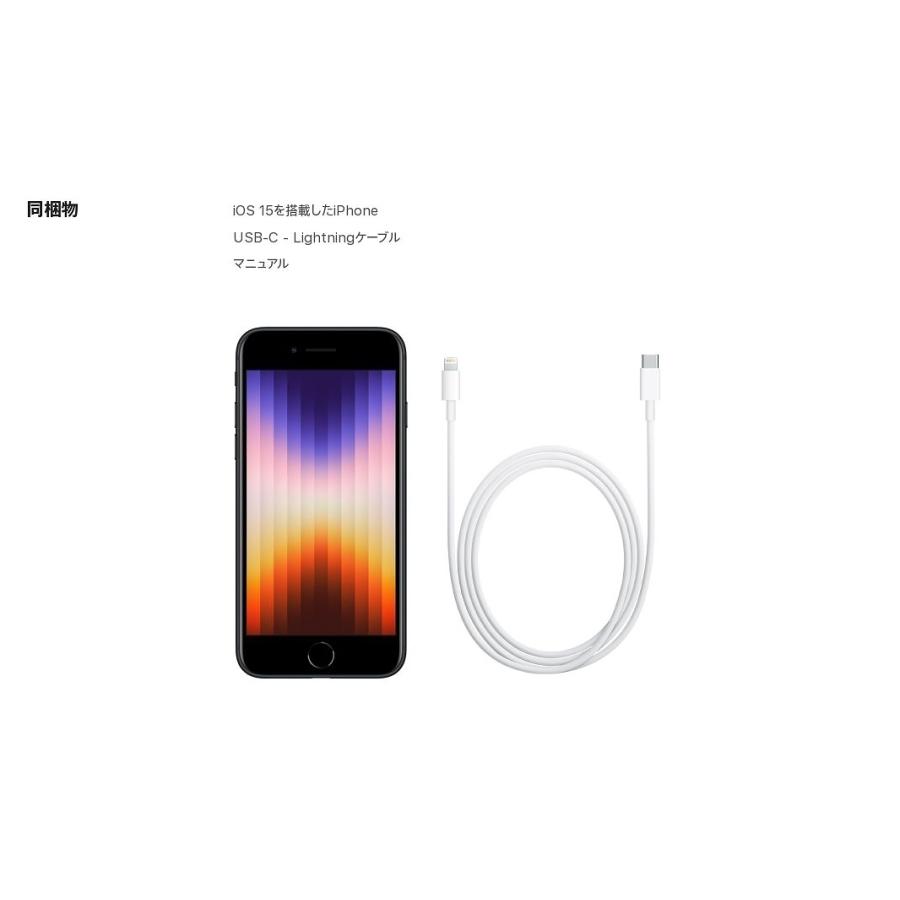 iPhone SE（第3世代） 「新品 未開封品」SIMフリー SE (第3世代) 64gb