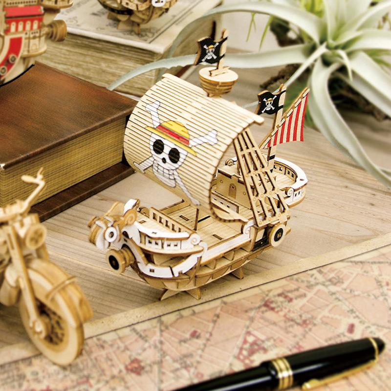 正規販売 ki-gu-mi ワンピース ゴーイングメリー号 Wooden Art 木製