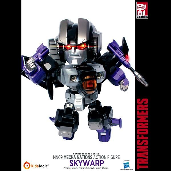 トランスフォーマー スカイワープ Kids logic Mecha Nation MN-009