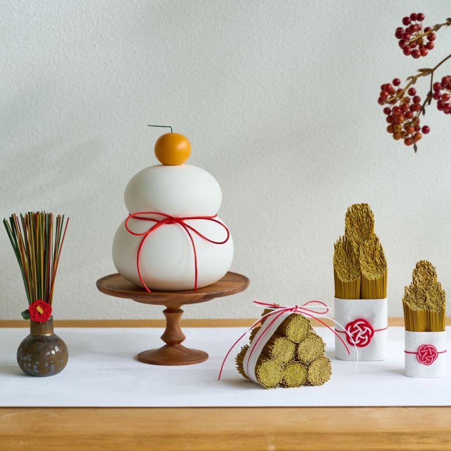 鏡餅のオブジェとしても使える 半磁器のLEDライト 雪だるま ビッグ