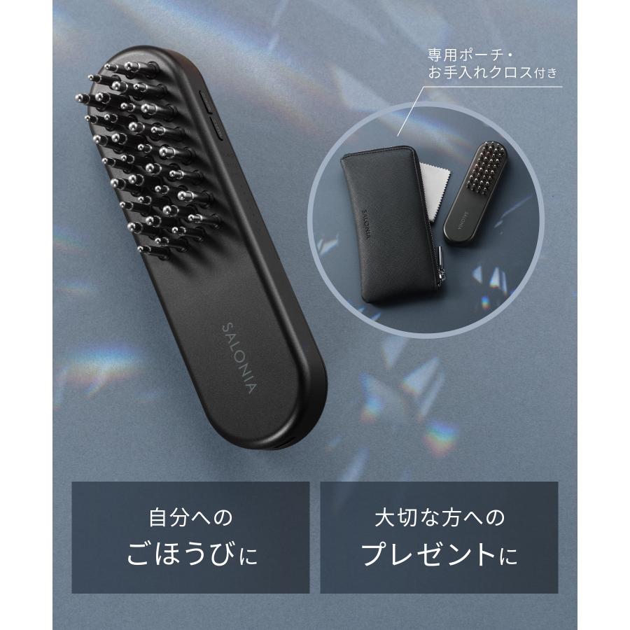 SALONIA（サロニア） 美顔器 ブラシ EMS リフトブラシ 3Dケア ギフト